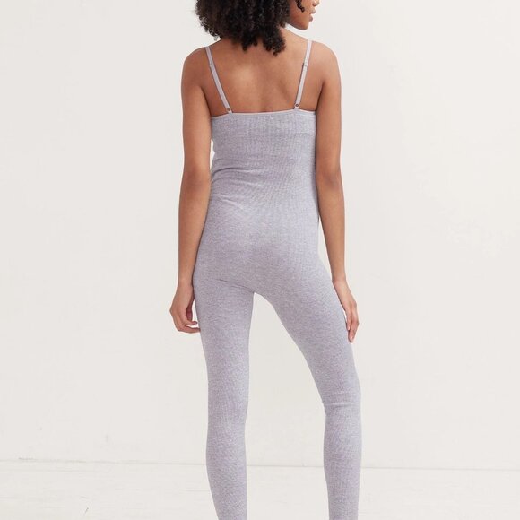 Hatch Body Rib Unitard in Grey Melange, Maternity Size M, EUC - Picture 7 of 8
